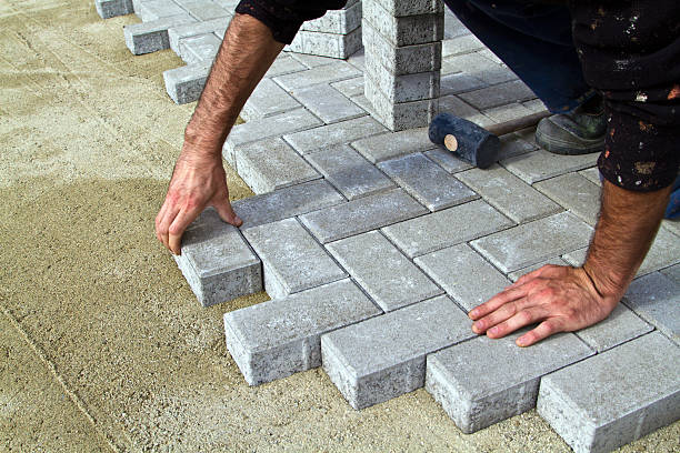 Cobblestone Driveway Pavers in Mills, WY